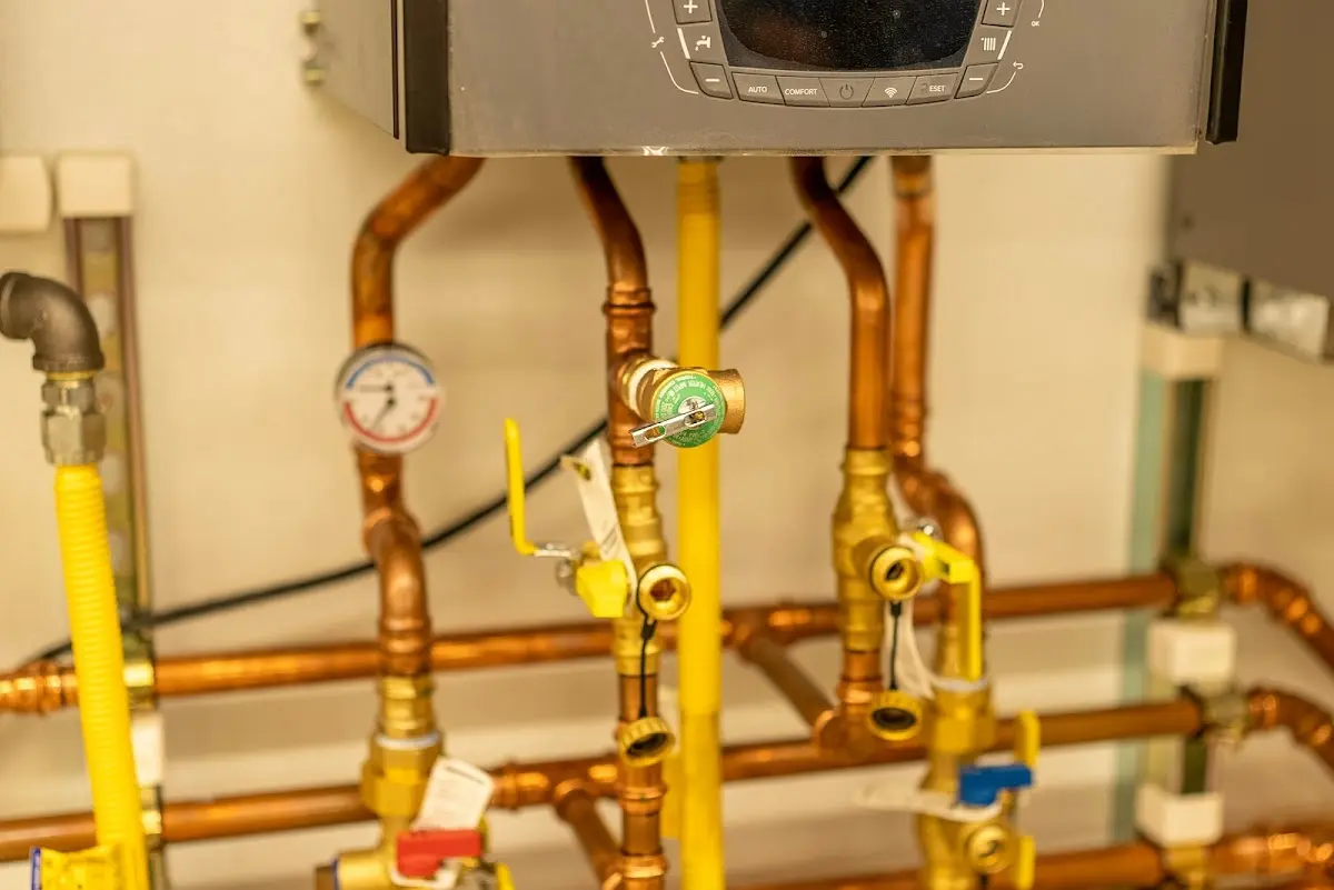 Licensed technician providing Slab Leak Repair for a homeowner in Hull